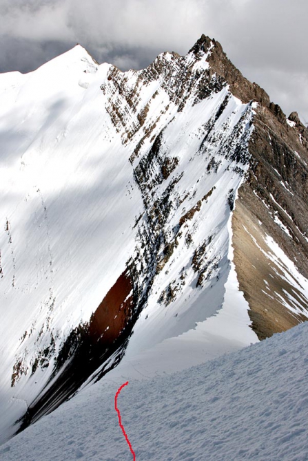 Лавины на льду (Альпинизм, восточный кызылсу, курумды, памир, маи)