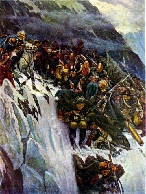 Маршрут Альпийского похода Суворова (Путешествия, альпы, андерматт, чертов мост)