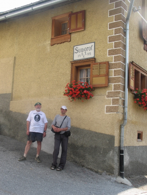 Маршрут Альпийского похода Суворова (Путешествия, альпы, андерматт, чертов мост)