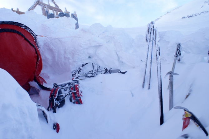 Приют EG5300, начало (Альпинизм, кавказ, лагерь, вершина, горы, альпинизм)