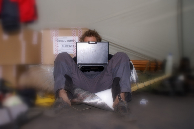 Приют EG5300, начало (Альпинизм, кавказ, лагерь, вершина, горы, альпинизм)