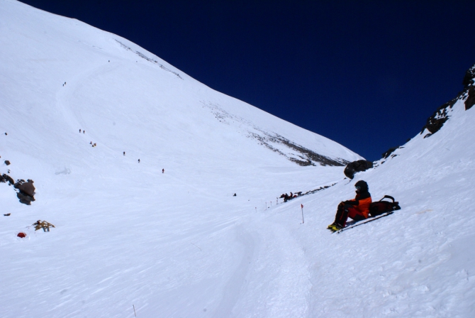 Приют EG5300, начало (Альпинизм, кавказ, лагерь, вершина, горы, альпинизм)
