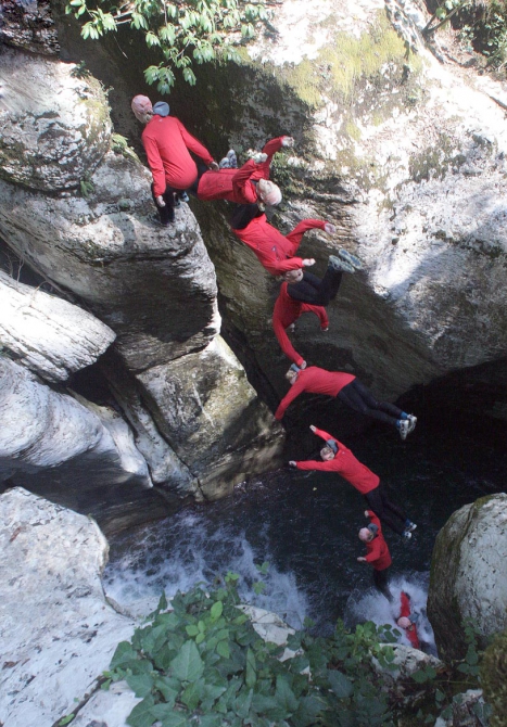 Сliff diving в Сочи! (Горные лыжи/Сноуборд, инна диденко, каньоны, cliff diving)