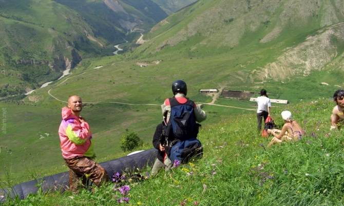 Выезд в Чегем в конце июля (парапланерный фотоотчет, Воздух)
