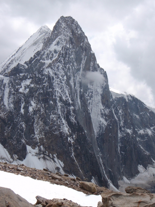 На пик А. Блока соло по новому пути. (Альпинизм, азия, максименя, первопроход)