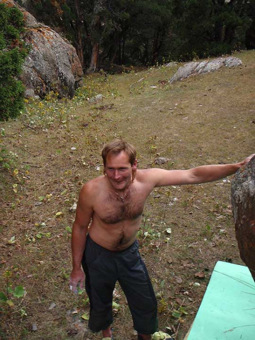 На пик А. Блока соло по новому пути. (Альпинизм, азия, максименя, первопроход)