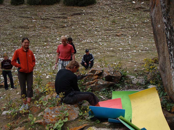 На пик А. Блока соло по новому пути. (Альпинизм, азия, максименя, первопроход)