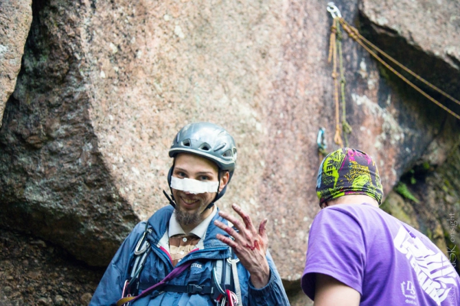 В сказочном лесу Альпмарафона-2015 (Альпинизм, krukonogi, соревнования, ито, связки, массив цветок)