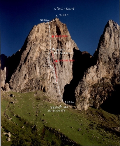 Время лезть и время летать. (Альпинизм)