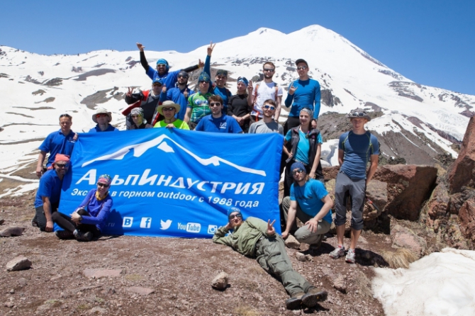 АльпИндустрия на Эльбрусе или сотрудника в горы тяни ;-, Горный туризм, восхождение, приключение)