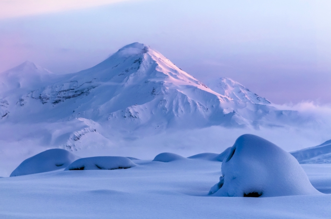 Через Камчатку на лыжах. Фотоальбом. (Туризм, камчатка, лыжный туризм, ключевская сопка, Кроноцкое озеро, Налычево, вулканы)