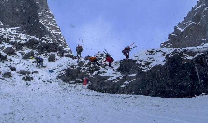 Через Камчатку на лыжах. Фотоальбом. (Туризм, камчатка, лыжный туризм, ключевская сопка, Кроноцкое озеро, Налычево, вулканы)