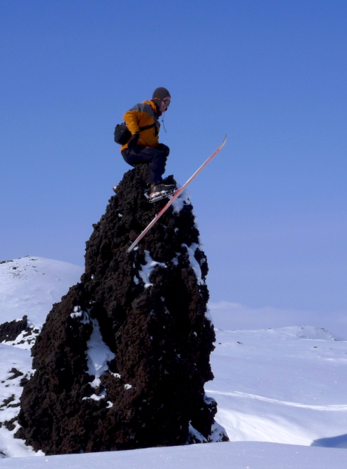 Через Камчатку на лыжах. Фотоальбом. (Туризм, камчатка, лыжный туризм, ключевская сопка, Кроноцкое озеро, Налычево, вулканы)