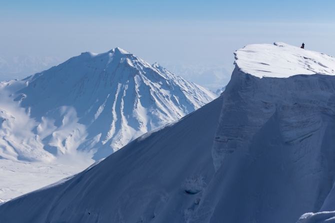 Через Камчатку на лыжах. Фотоальбом. (Туризм, камчатка, лыжный туризм, ключевская сопка, Кроноцкое озеро, Налычево, вулканы)