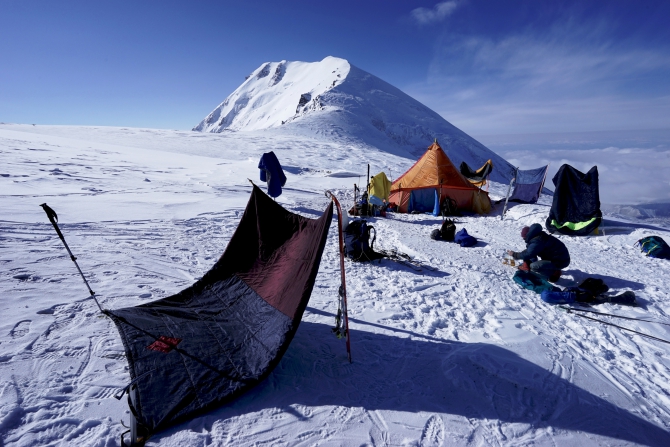 Через Камчатку на лыжах. Фотоальбом. (Туризм, камчатка, лыжный туризм, ключевская сопка, Кроноцкое озеро, Налычево, вулканы)