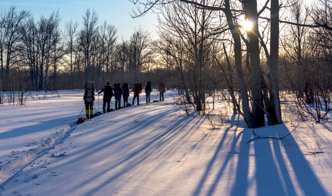 Через Камчатку на лыжах. Фотоальбом. (Туризм, камчатка, лыжный туризм, ключевская сопка, Кроноцкое озеро, Налычево, вулканы)