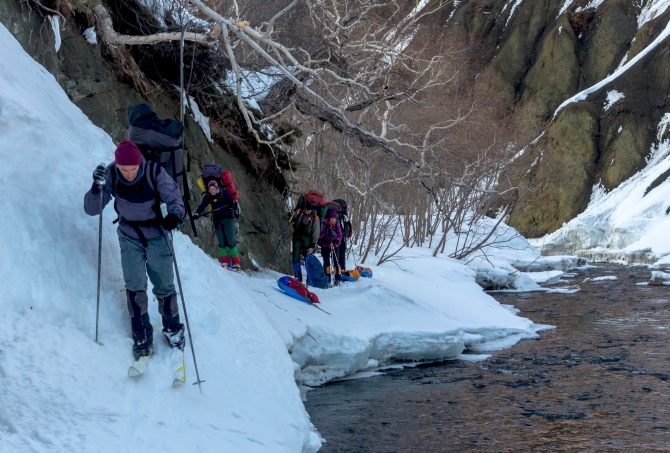 Через Камчатку на лыжах. Фотоальбом. (Туризм, камчатка, лыжный туризм, ключевская сопка, Кроноцкое озеро, Налычево, вулканы)