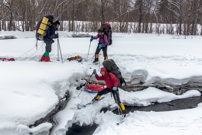 Через Камчатку на лыжах. Фотоальбом. (Туризм, камчатка, лыжный туризм, ключевская сопка, Кроноцкое озеро, Налычево, вулканы)