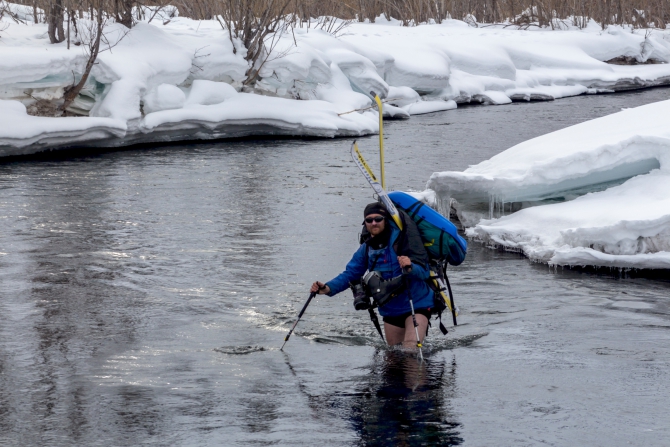 Через Камчатку на лыжах. Фотоальбом. (Туризм, камчатка, лыжный туризм, ключевская сопка, Кроноцкое озеро, Налычево, вулканы)