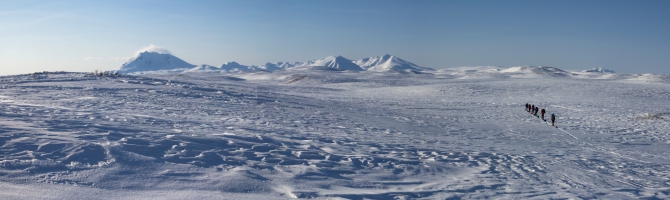 Через Камчатку на лыжах. Фотоальбом. (Туризм, камчатка, лыжный туризм, ключевская сопка, Кроноцкое озеро, Налычево, вулканы)
