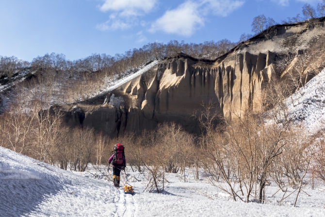 Через Камчатку на лыжах. Фотоальбом. (Туризм, камчатка, лыжный туризм, ключевская сопка, Кроноцкое озеро, Налычево, вулканы)
