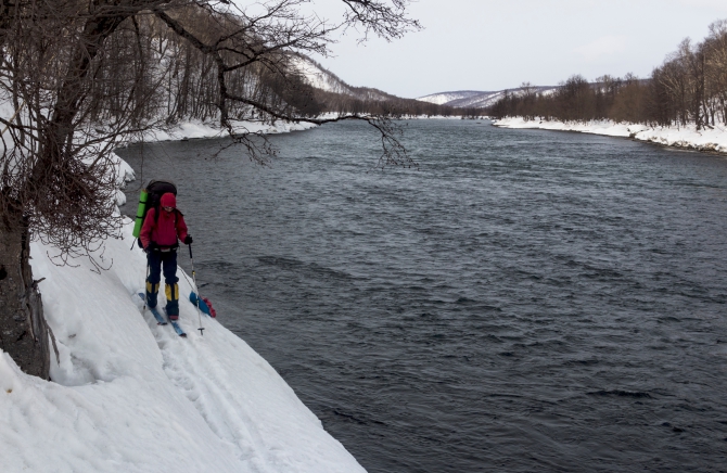 Через Камчатку на лыжах. Фотоальбом. (Туризм, камчатка, лыжный туризм, ключевская сопка, Кроноцкое озеро, Налычево, вулканы)