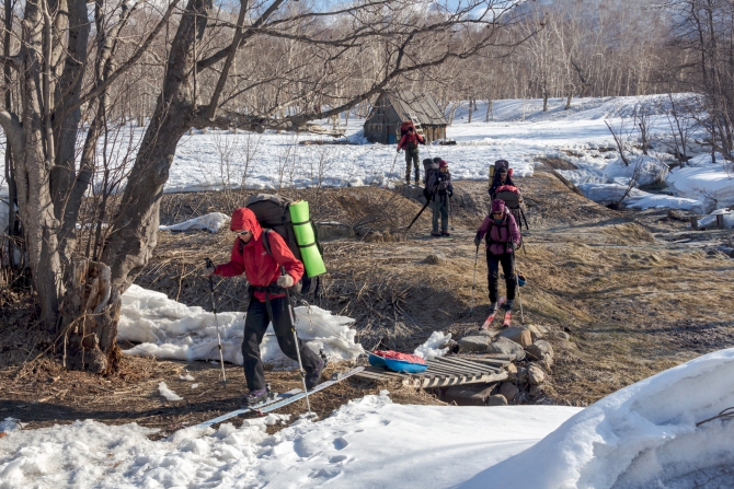 Через Камчатку на лыжах. Фотоальбом. (Туризм, камчатка, лыжный туризм, ключевская сопка, Кроноцкое озеро, Налычево, вулканы)