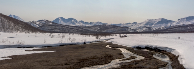 Через Камчатку на лыжах. Фотоальбом. (Туризм, камчатка, лыжный туризм, ключевская сопка, Кроноцкое озеро, Налычево, вулканы)