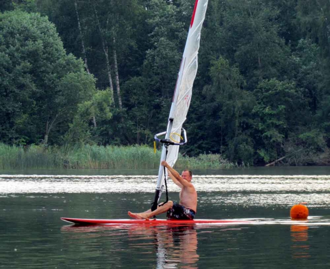 Бесплатный тест легендарной доски для виндсерфинга на которой начинало старшее поколение! Back in the USSR! (Вода)