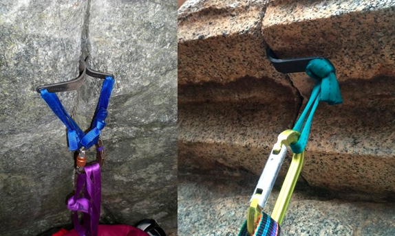 "Жумар" для трещин. Cam hook. (Альпинизм, кам хук, ито)