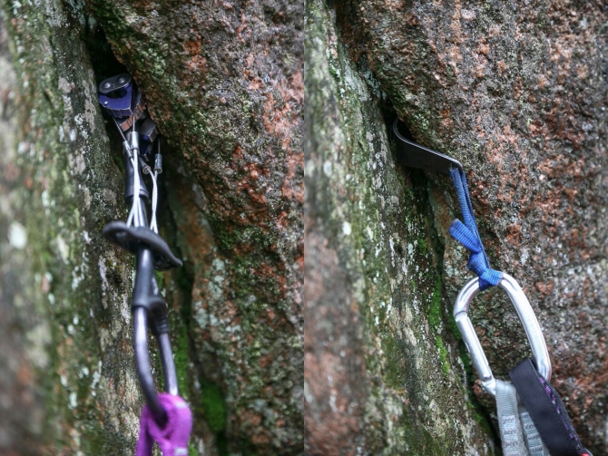 "Жумар" для трещин. Cam hook. (Альпинизм, кам хук, ито)