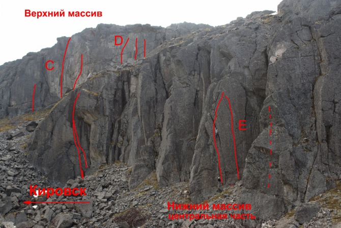 мемориал Калюкина в Хибинах (Скалолазание)