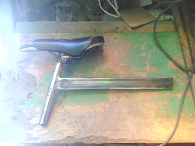 Багажник на подрессоренный зад, полчаса (Вело)