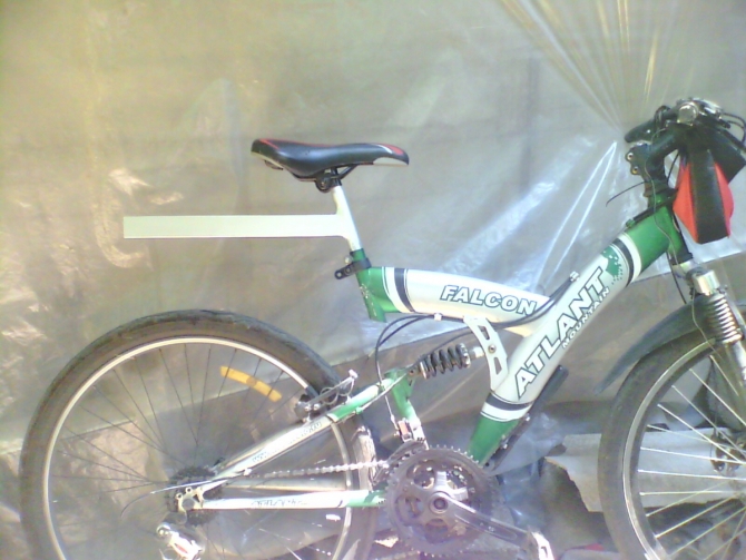 Багажник на подрессоренный зад, полчаса (Вело)