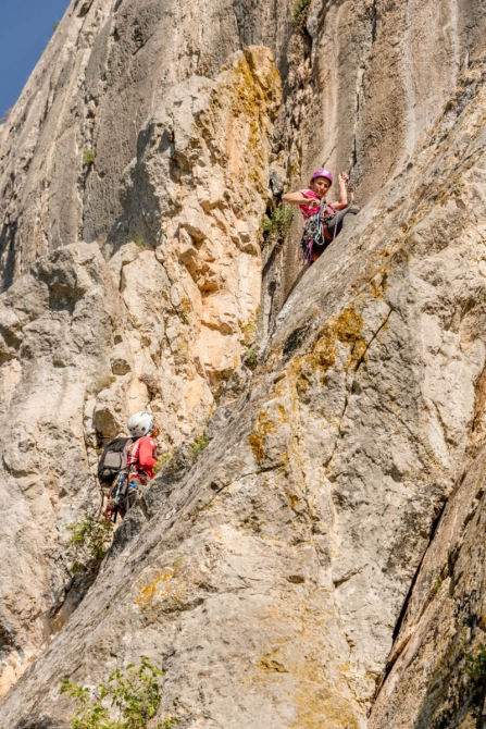 "Год женского альпинизма". Марина Попова и Олеся Бабушкина о соревнованиях и не только! (крым, женский альпинизм, девочки, технический класс, морчека)