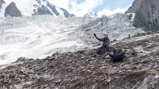 Первопроход северной стены Актру (Альпинизм, северная стена, Курумду, Куркурек, северо-чуйский хребет)