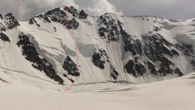 Первопроход северной стены Актру (Альпинизм, северная стена, Курумду, Куркурек, северо-чуйский хребет)