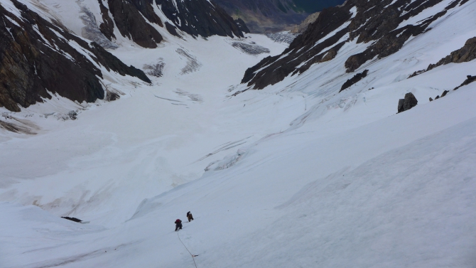 Первопроход северной стены Актру (Альпинизм, северная стена, Курумду, Куркурек, северо-чуйский хребет)