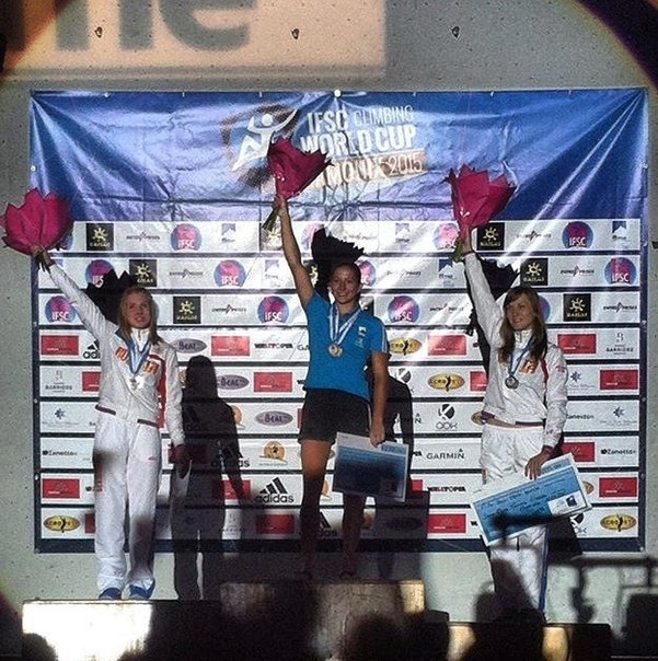 Четыре медали из Франции! (Скалолазание, шамони, франция, чемпионат европы, кубок мира, скорость, трудность, мария красавина, юлия каплина, станислав кокорин, динара фахритдинова)