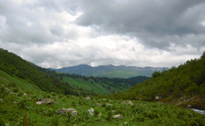 Архыз. Июнь 2015 в фотографиях. (Горный туризм)