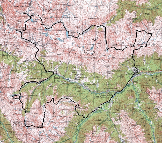 Архыз. Июнь 2015 в фотографиях. (Горный туризм)