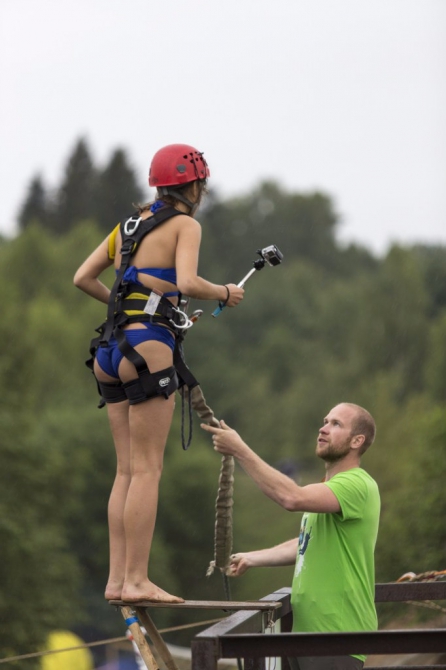 Как Газонокосильщики на Марс высадились (Ropejumping, ropejumping; GazKos, ex3mfest, Пыть-Ях)