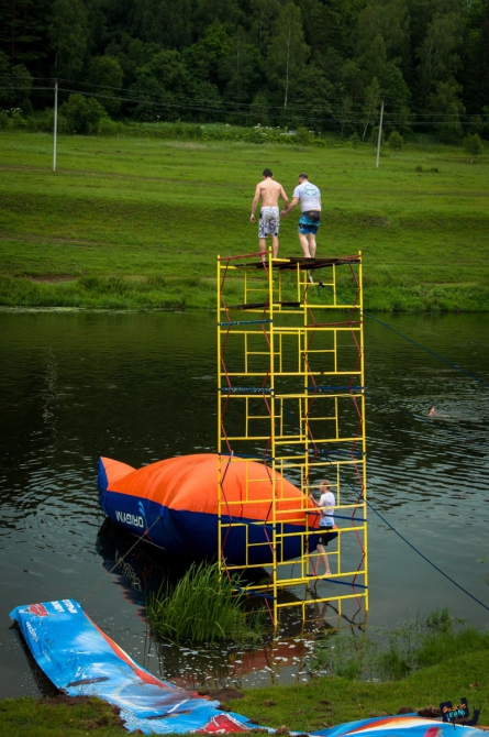 Как Газонокосильщики на Марс высадились (Ropejumping, ropejumping; GazKos, ex3mfest, Пыть-Ях)