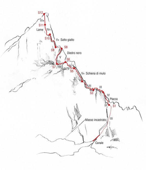 Валь Мазино-Гранд Парадизо. Несколько несложных маршрутов. (Альпинизм, Италия. Валь Мазино. Гранд парадизо.)
