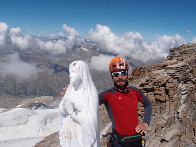 Валь Мазино-Гранд Парадизо. Несколько несложных маршрутов. (Альпинизм, Италия. Валь Мазино. Гранд парадизо.)