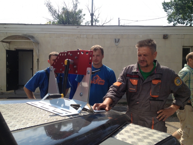 Ура! Новая лебёдка для горноспасателей Севастополя (Альпинизм, безопасность в горах, КАСС, Горная поисково-спасательная группа, фаис севастополя)