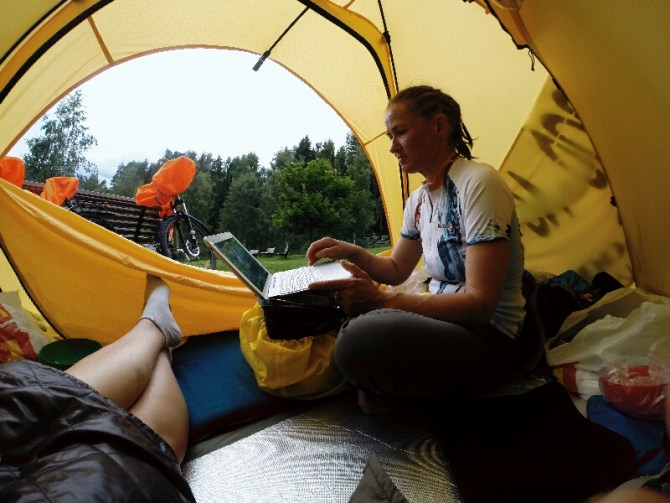 Норвежский вело-бомжтрип. Злобные Тролли. (норвегия, бомж трип, морозова, лебедь)