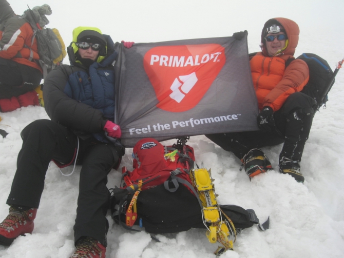 Как одеваться в горах. Эльбрус. Август 2015. Термобелеь Montero PrimaLoft.