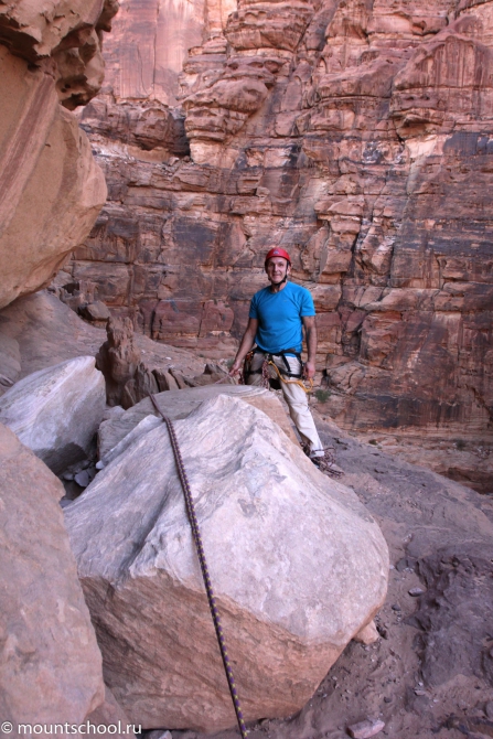 Иордания - 2014. Часть 1. (Альпинизм, вади рам, веденин, mountschool.ru, путешествия)
