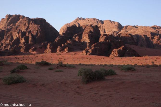 Иордания - 2014. Часть 1. (Альпинизм, вади рам, веденин, mountschool.ru, путешествия)